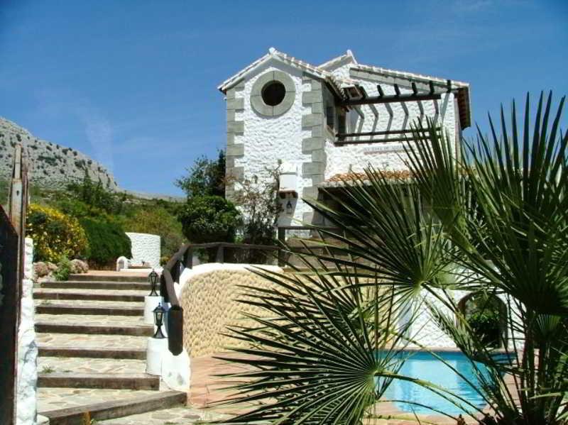 La Casa De Alejandro Guest House El Chorro Exterior foto